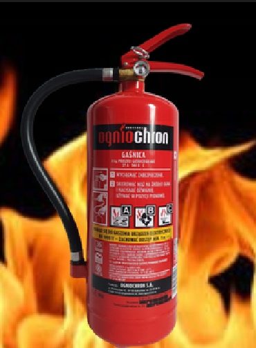 Огнетушитель порошковый Ogniochron GP-4x ABC/MP 4 кг, фото 9