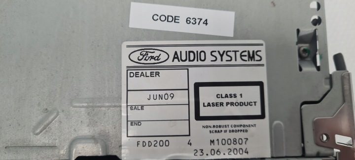 Автомагнитола Ford 6000CD 2-DIN, фото 11
