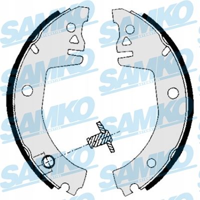 КОЛОДКИ ТОРМОЗНЫЕ БАРАБАННЫЕ ЗАДНИЕ 85780 SAMKO SKODA FAVORIT, фото 3