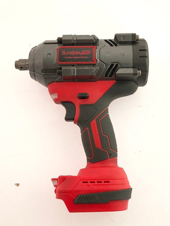 Ударный гайковерт SundpeyPRO 1500 Нм с 2 аккумуляторами 4,0 А·ч + насадки, фото 4