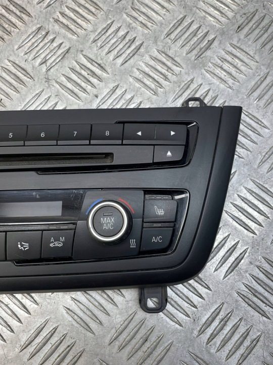 BMW OE 3' F30 F31 ПАНЕЛЬ ЭКСПЛУАТАЦИИ КОНДИЦИОНЕРА МАГНИТОЛЫ С ПОДОГРЕВОМ СИДЕНЬЯ, фото 5