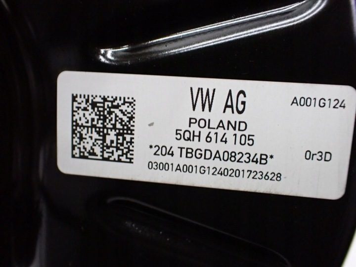 ВАКУУМНЫЙ УСИЛИТЕЛЬ ГЛАВНЫЙ ТОРМОЗНОЙ ЦИЛИНДР ЕВРОПА 5QH614105 VW TOURAN II III 5T 17 г., фото 4