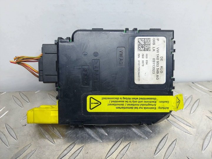 ДАТЧИК УГЛА ПОВОРОТА РУЛЯ SKODA OCTAVIA MK2 1K0953549AG, фото 2