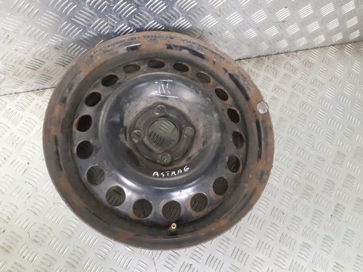 4× Штампованный диск Opel OE 6.0" x 15" 4x100, фото 3