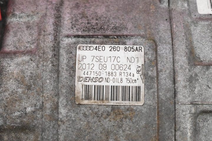 КОМПРЕССОР КОНДИЦИОНЕРА 4E0260805AR AUDI Q7 4L 3.0 TFSI 272 Л.С. РЕСТАЙЛИНГ, фото 6