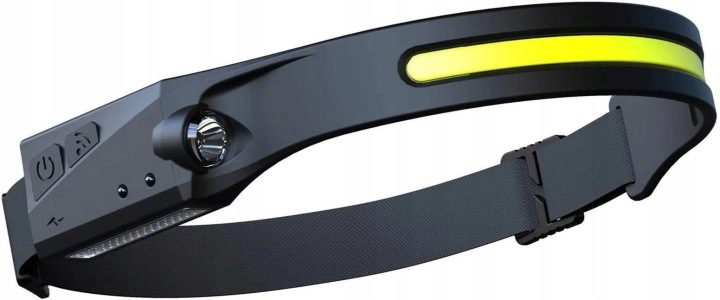 НАЛОБНЫЙ ФОНАРЬ LED ФАРА НА GŁOWĘ COB ВОДОНЕПРОНИЦАЕМЫЙ IPX4, фото 2