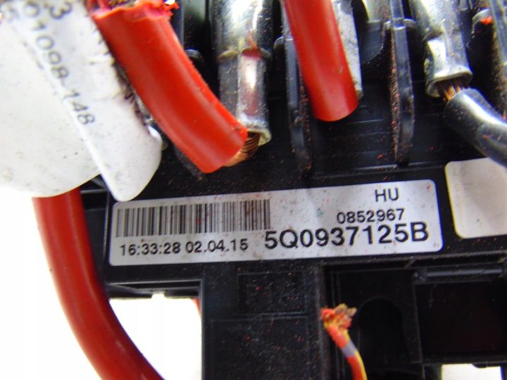 БЛОК ПРЕДОХРАНИТЕЛЕЙ SKODA OCTAVIA III VW GOLF VII 5Q0937125B, фото 4