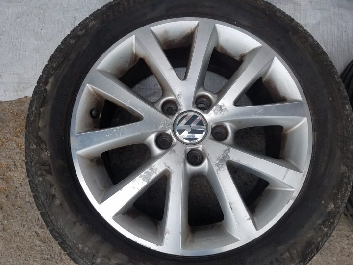4× Литой диск Volkswagen OE 6.5" x 16" 5x112 ET 50, фото 8