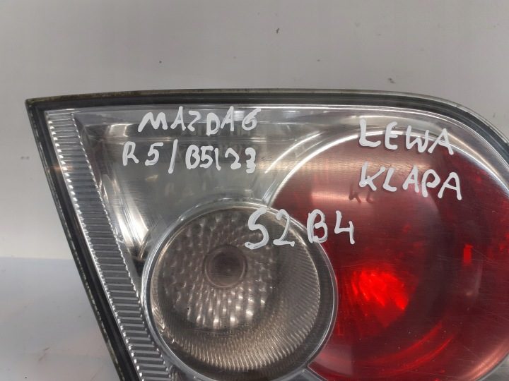 Фонарь левый задний крышка Mazda 6 GY универсал рестайлинг, фото 2