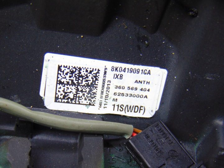 РУЛЬ КОЖА ПЕРФОРИРОВАННАЯ МУЛЬТИФУНКЦИОНАЛЬНАЯ AUDI A4 B8 РЕСТАЙЛИНГ S-LINE 8K0419091CA, фото 6