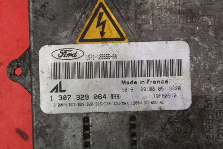 БЛОК РОЗЖИГА КСЕНОНА ЛЕВЫЙ 1S71-12B655-AA FORD MONDEO MK3 03-07, фото 8