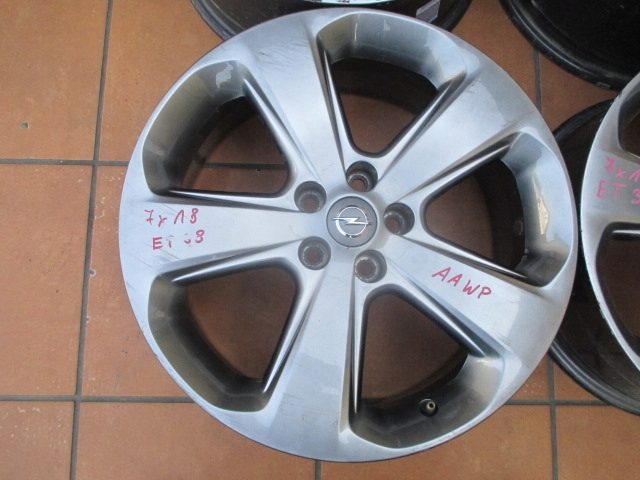 4× Литой диск Opel OE MOKKA AAWP 7.0" x 18" 5x105 ET 38, фото 7