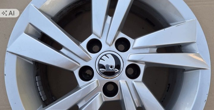 Литой диск Skoda OE 6.0" x 15" 5x100, фото 3