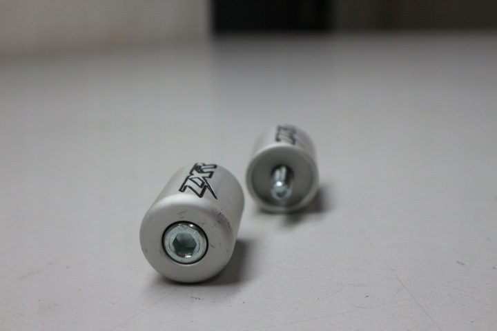 KAWASAKI ZXR НАКОНЕЧНИКИ ГРУЗИКИ РУЛЯ СЕРЕБРИСТЫЕ MOTRAX EBEK1, фото 3