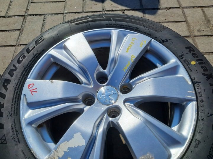 Peugeot 2008 I ЛИТЫЕ ДИСКИ 16" Колеса лето 195/60R16 9678398177 25 г., фото 6
