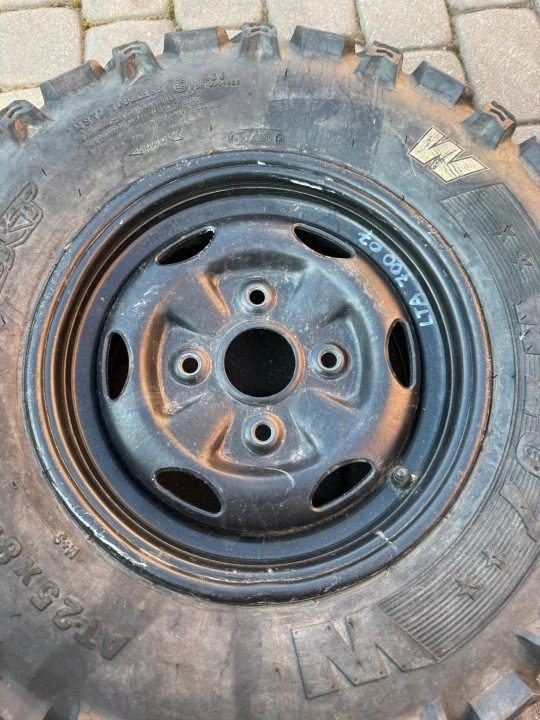 Колеса 12 дюймов переднее диск 4x110 Suzuki LTA 700 / 750 KingQuad, фото 4