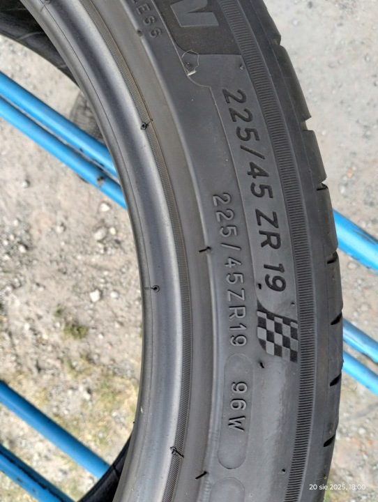 2× 1x шина 225/45R19 MICHELIN PILOT SPORT 4 96W XL, фото 9