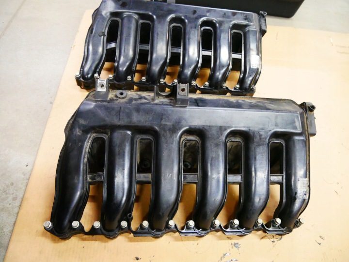 BMW E53 E60 E61 E63 E64 E70 E71 E83 E90 E91 E92 M57 ВПУСКНОЙ КОЛЛЕКТОР 7790701, фото 2
