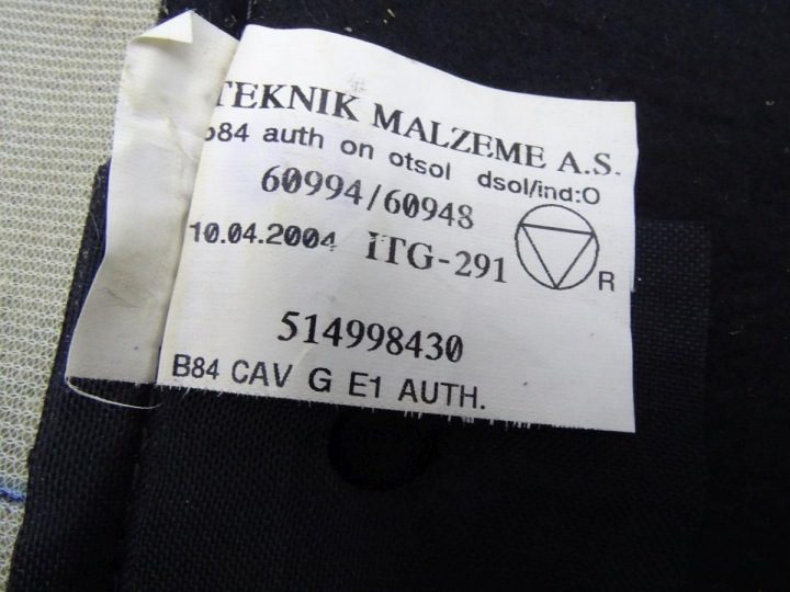 Renault Megane II 02-08 ткань сиденья левая передняя 514998430, фото 4