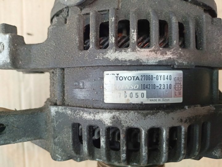 TOYOTA YARIS II AURIS COROLLA E15 URBAN CRUISER 1.33 ГЕНЕРАТОР, фото 2