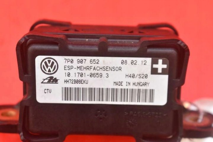 ДАТЧИК ESP 7P0907652 VW TOUAREG 2 II 7P 3.0 TDI 245 Л.С. 4MOTION, фото 2