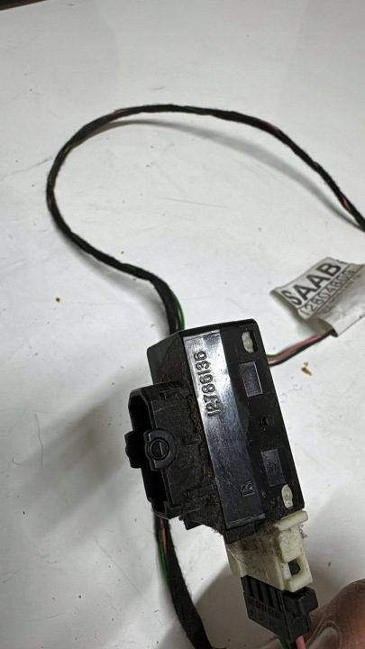 SAAB 93 II 9-3 жгут проводки фишка разъем 12804809 OE задняя 12786136, фото 3