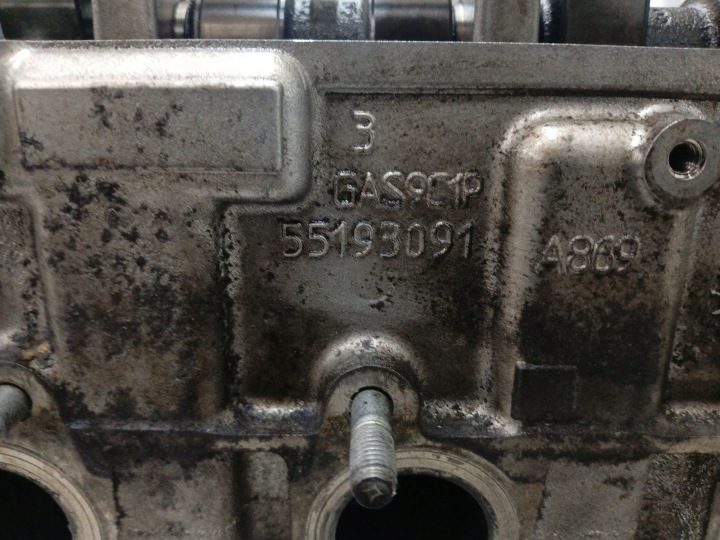 ГОЛОВКА БЛОКА ВАЛ FIAT BRAVO II 1.9 JTD 129A8000 55193091, фото 5
