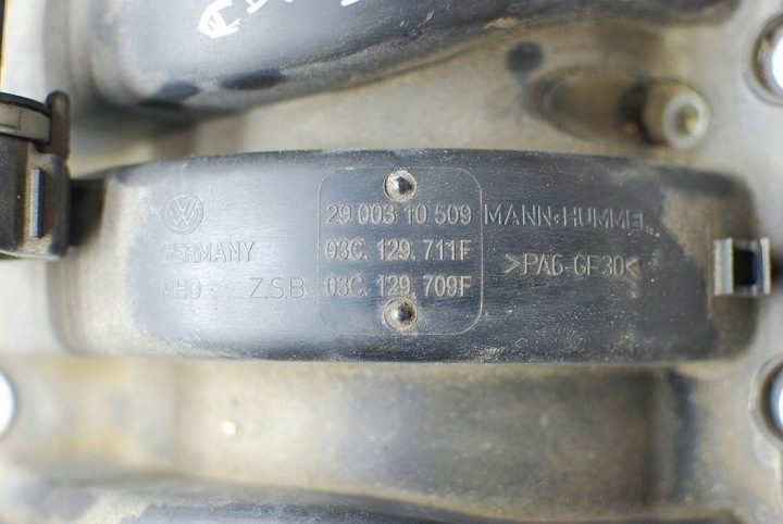 ВПУСКНОЙ КОЛЛЕКТОР VW TOURAN I 1 1T0 1.6 FSI BAG 03C129711F 03C129709F, фото 3