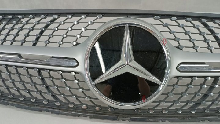 Решетка радиатора бампера передняя MERCEDES GLC AMG W253 253 X253 рестайлинг AMG 19-22, фото 5