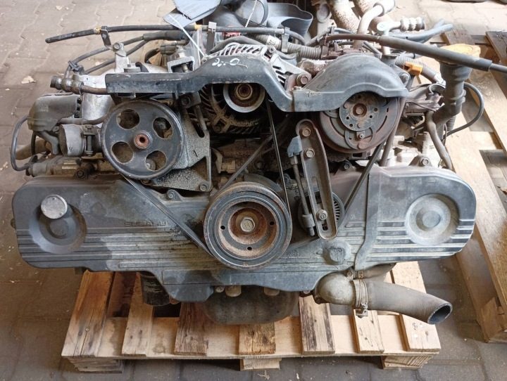 Двигатель бензиновый Subaru Forester 2.0 EJ20 Boxer в сборе 170K л.с., фото 1