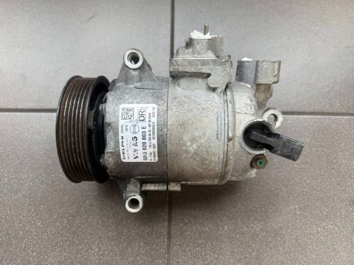 КОМПРЕССОР КОНДИЦИОНЕРА VW AUDI SEAT SKODA DELPHI 5Q0820803E, фото 2