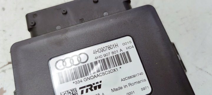 БЛОК УПРАВЛЕНИЯ РУЧНОГО ТОРМОЗА AUDI A6 A7 4H0907801H, фото 2