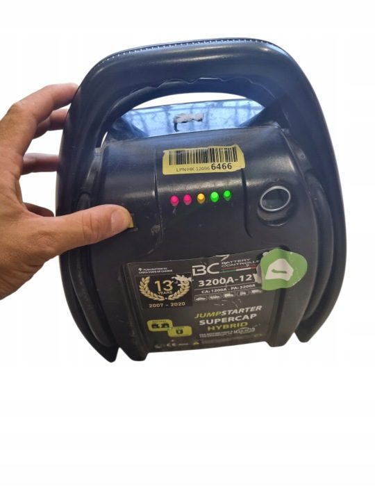 BCBattery Jumpstarter гибридный superkondensator с baterią 12 В, 3200A, фото 2