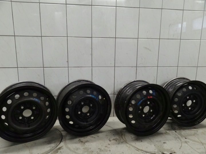 4× Штампованный диск Toyota OE SDT50156 5.5" x 14" 4x100 ET 45, фото 6