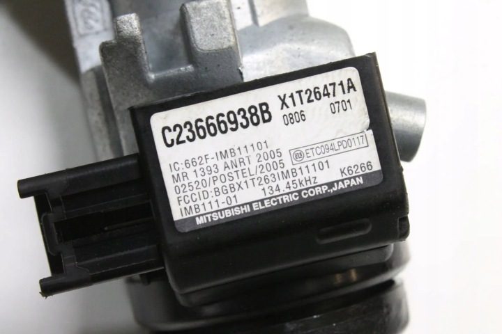 Замок зажигания MAZDA 5 (CR19) C23666938B 2.0L дизель 105 кВт 2007, фото 3