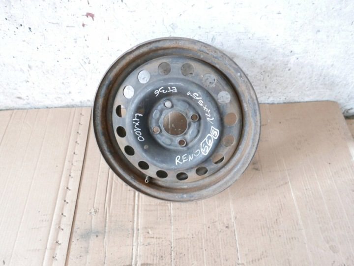 Штампованный диск RENAULT 5.5" x 14" 4x100 ET 36, фото 2