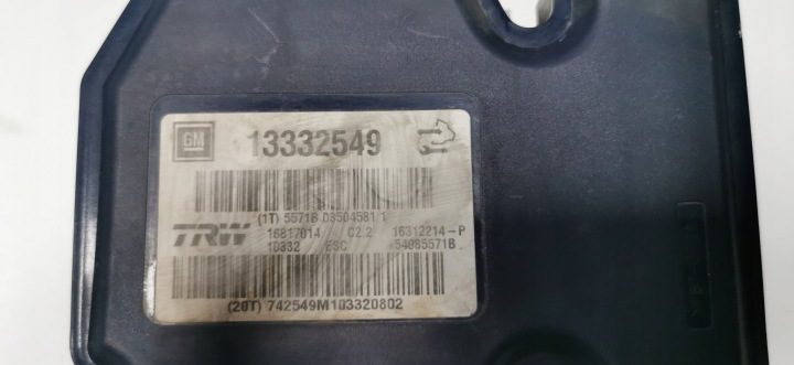 ГЛАВНЫЙ ТОРМОЗНОЙ ЦИЛИНДР ABS БЛОК УПРАВЛЕНИЯ С PINEM OE 13332549 OPEL INSIGNIA A ЕВРОПА, фото 3