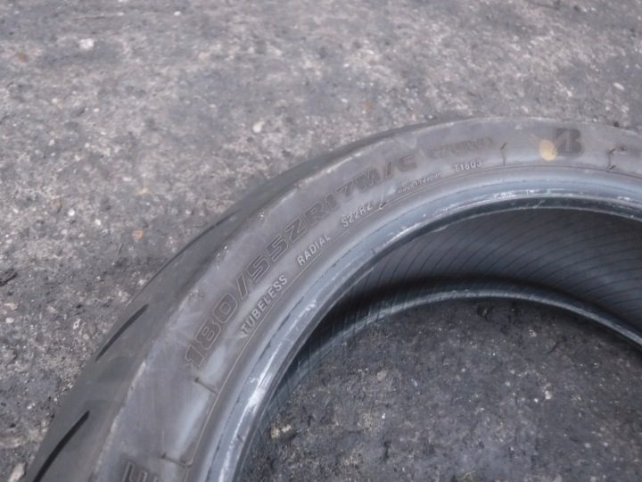 Bridgestone S22R 180/55ZR17 73 Вт, фото 3