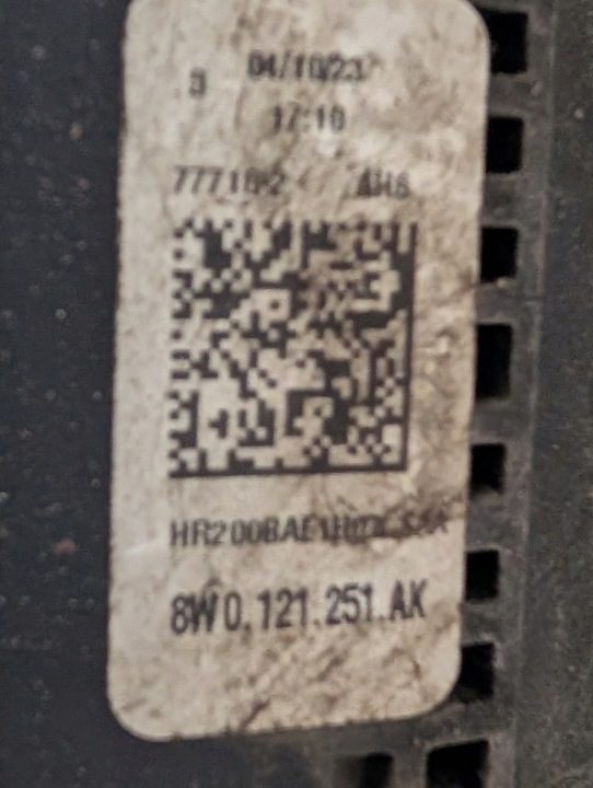 8W0121251AK Радиатор охлаждения ОТ ДИЛЕРА VW AUDI, фото 13