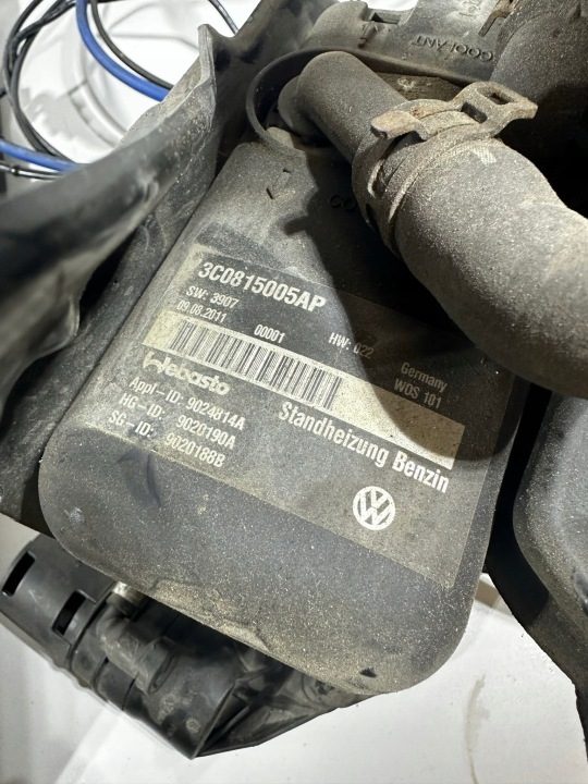 PASSAT B6 B7 CC WEBASTO БЕНЗИН КОМПЛ., фото 5