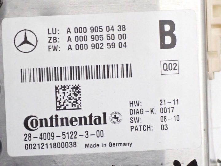 Камера ассистент полосы A0009050438 Mercedes B W246 12 г., фото 3