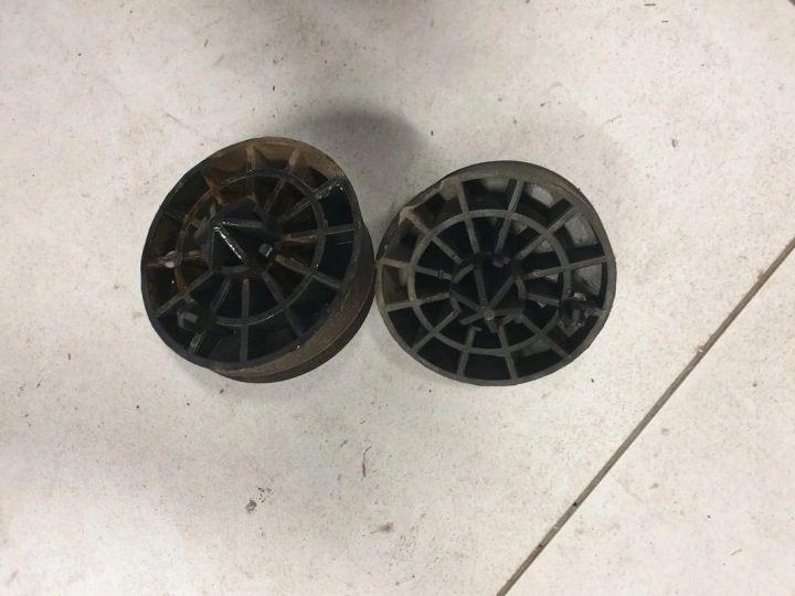 Кронштейн верхний резинка проставка пружины задняя VW Audi, фото 2
