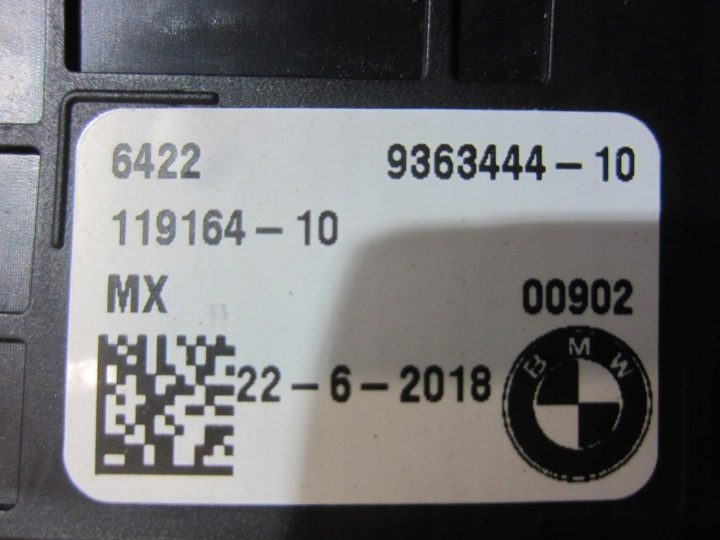 BMW X3 G01 X4 G02 ДЕФЛЕКТОР ОБДУВА СРЕДНИЙ 9363444 51456820690 64229363444, фото 11