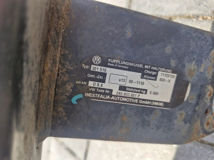 Автомат фаркоп VW Caddy 2004-20 III 4 IV 3 2K SAB SAA Volkswagen, фото 2