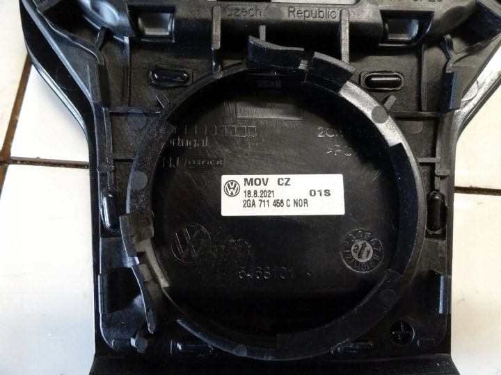 VW T-ROC 2021 РАМКА ЧЕХОЛ РУЧКА ПЕРЕКЛЮЧЕНИЯ ПЕРЕДАЧ 2GA711456C, фото 4