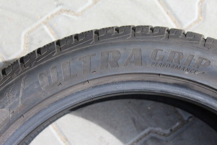 4× Шина зимняя Goodyear Ultra Grip Performance G1 245/45R18 100 В сцепление на снегу (3PMSF), защита диска, усилитель (XL), фото 7