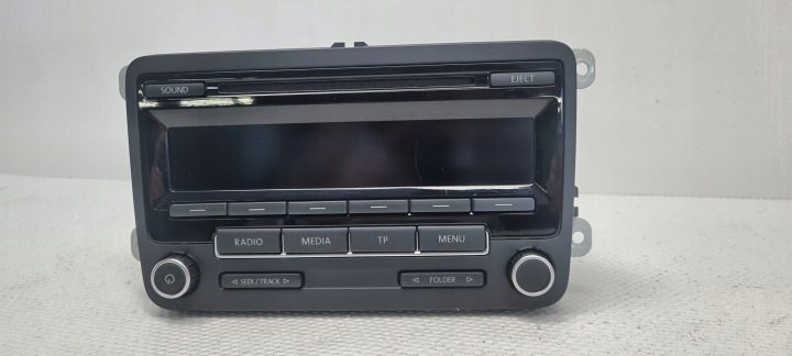 VW Passat B7 Scirocco Магнитола Mp3 AUX 1K0035186AN с kodem, фото 10