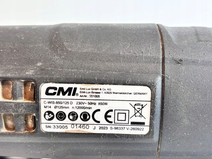 ПОЛИРОВАЛЬНАЯ МАШИНКА CMI C-WIS-650/115, фото 6