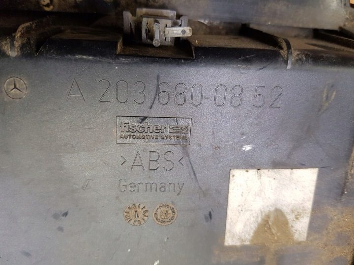 ЦЕНТРАЛЬНЫЙ ТОННЕЛЬ КОНСОЛЬ MERCEDES W203, фото 3