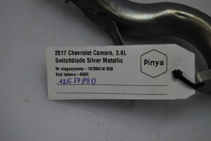 Трубка воды Chevrolet Camaro 3.6L 2016+, фото 4